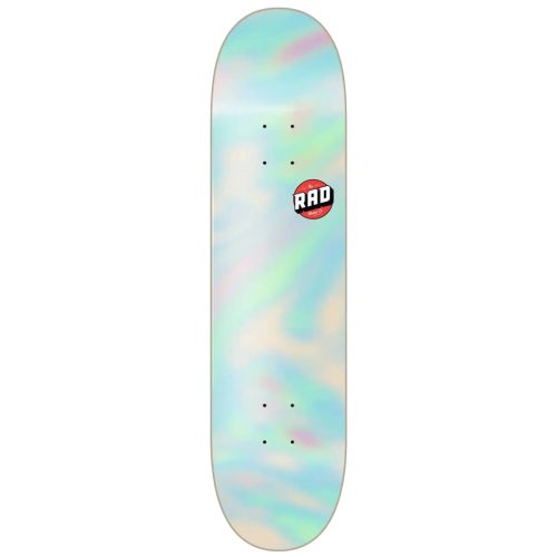 RAD Blank Logo 8" Skateboard Deck - Holographic