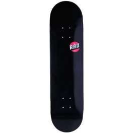 RAD Blank Logo 8.125" Skateboard Deck - Black