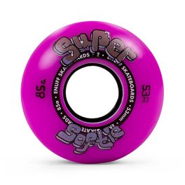 Enuff Super Softie 53 mm Skateboard Wheels - Purple