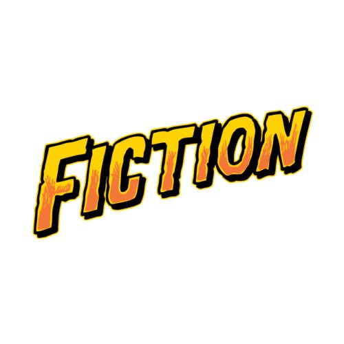 Fiction Sticker - Orange
