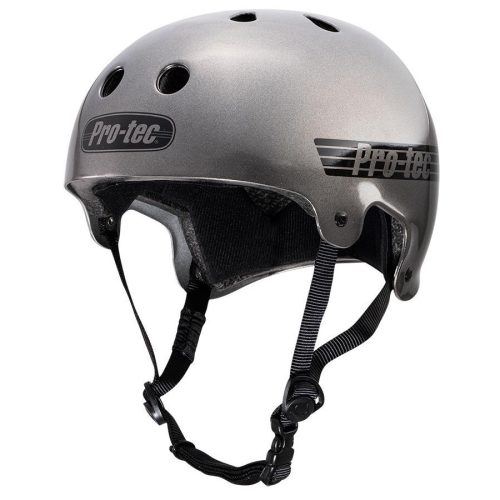 Pro-Tec Old School Certified Helmet - Matte Metallic Gunmetal