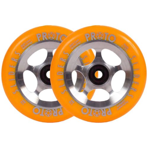 PROTO Sliders Starbright 110mm Wheels - Orange / Raw