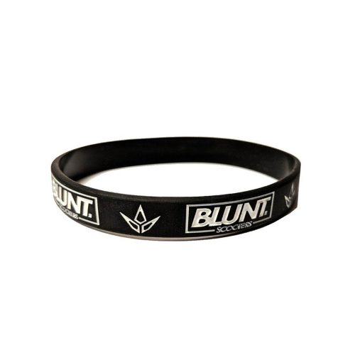 Blunt Silicone Wristband - Black